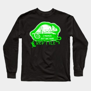 Just One More Reptile I Swear Long Sleeve T-Shirt